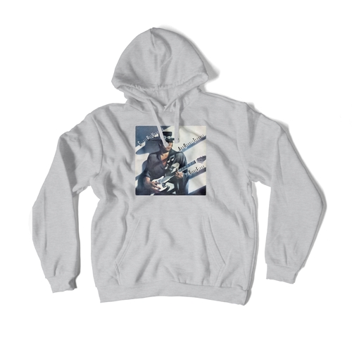 Stevie Ray Vaughan Texas Flood Album Cover Pullover Hoodie - hoodiehaulash