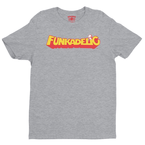 Red Funkadelic Logo T-Shirt - Lightweight Vintage Style - vintageathleticheather