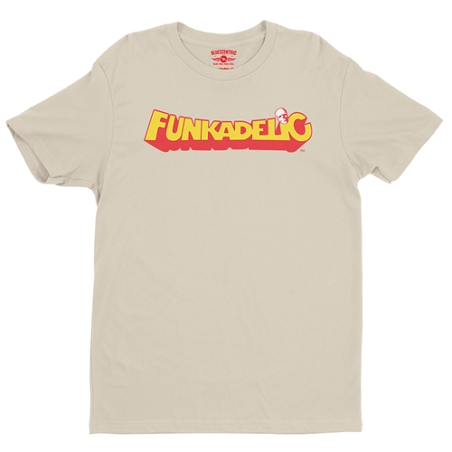 Red Funkadelic Logo T-Shirt - Lightweight Vintage Style - vintagecream