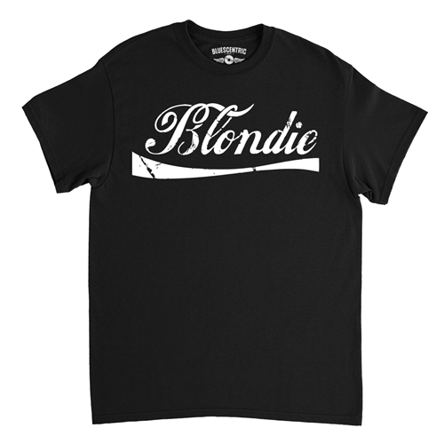 Classic Blondie Logo T-Shirt - Classic Heavy Cotton - classicblack