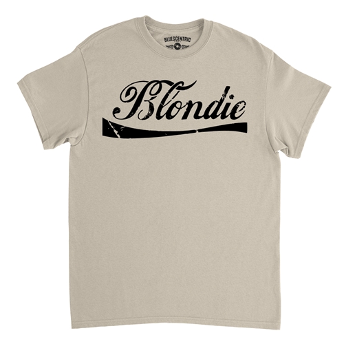 Classic Blondie Logo T-Shirt - Classic Heavy Cotton - classicsand