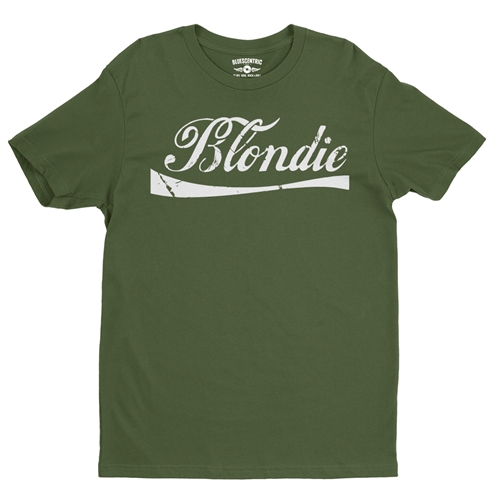 Classic Blondie Logo T-Shirt - Lightweight Vintage Style - vintageolive