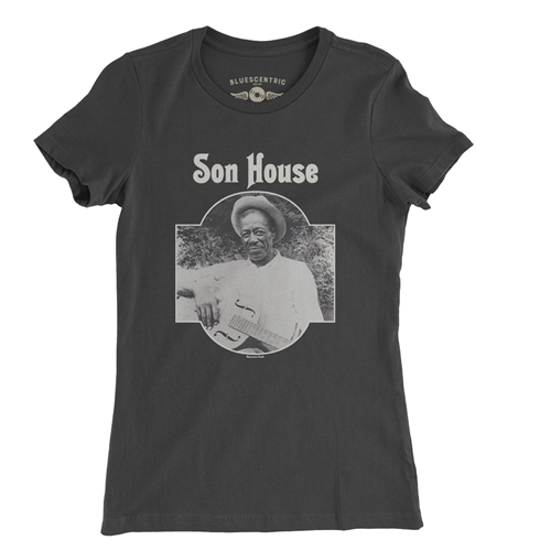 Son House Ladies T Shirt - ladiesblack