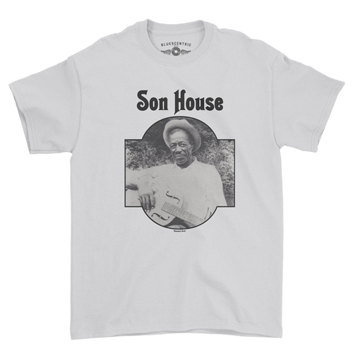 Son House T-Shirt - Classic Heavy Cotton - white