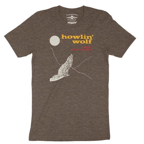 Howlin' Wolf Moanin' Album T-Shirt - Lightweight Vintage Style