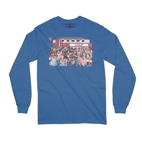 The Roxy LA Waldo Long Sleeve T-Shirt - longsleeveblue