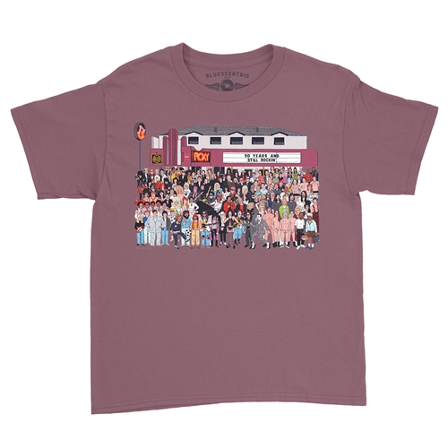 The Roxy LA Waldo Youth T-Shirt - Lightweight Vintage Children & Toddlers - youthheathermaroon