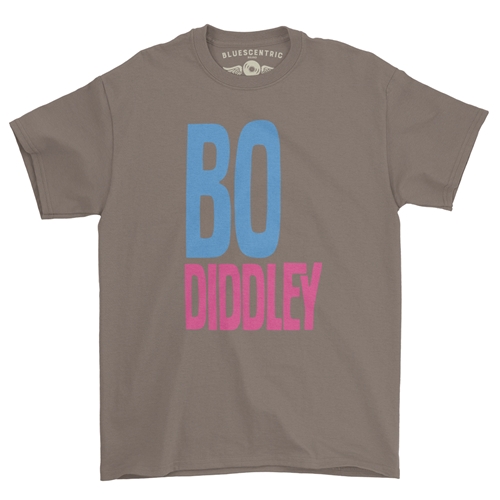 Bo Diddley T-Shirt - Classic Heavy Cotton - classictaupe