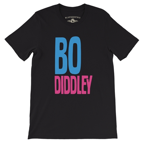 Bo Diddley T-Shirt - Lightweight Vintage Style - vintageblack