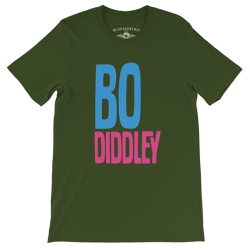 Bo Diddley T-Shirt - Lightweight Vintage Style - vintageolive