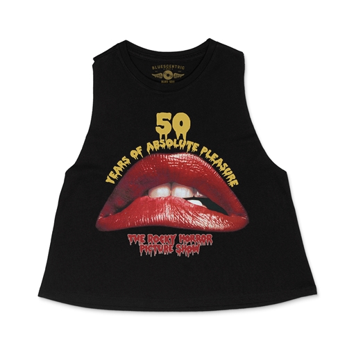 Rocky Horror Picture Show 50th Racerback Crop Top - Women
