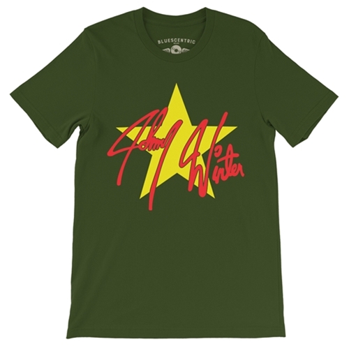 Johnny Winter 80s Tour T-Shirt - Lightweight Vintage Style - vintageolive