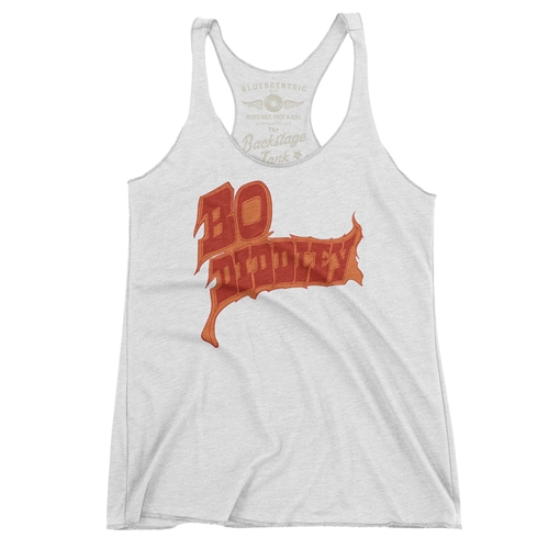 Firey Bo Diddley Racerback Tank - Women