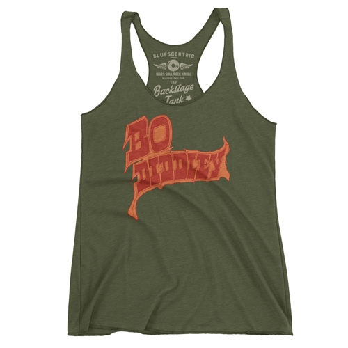 Firey Bo Diddley Racerback Tank - Women