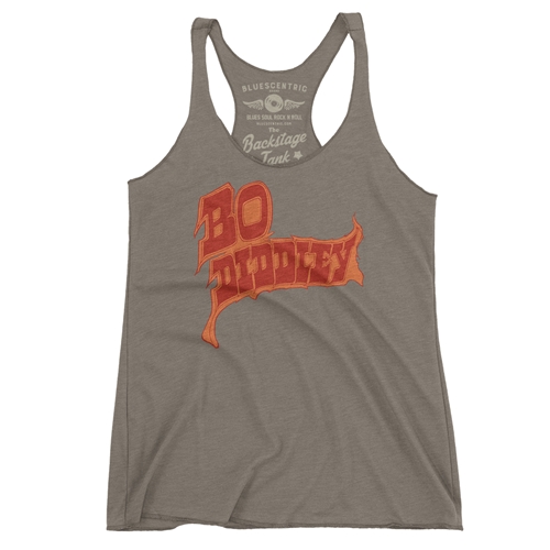 Firey Bo Diddley Racerback Tank - Women