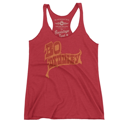 Firey Bo Diddley Racerback Tank - Women