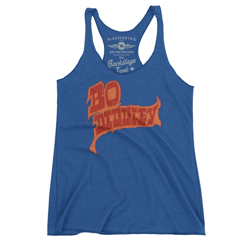 Firey Bo Diddley Racerback Tank - Women