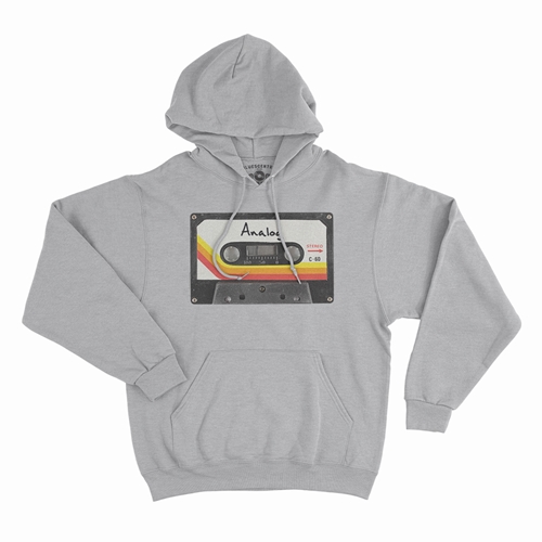 80s Analog Tape Pullover Jacket - hoodiehaulash