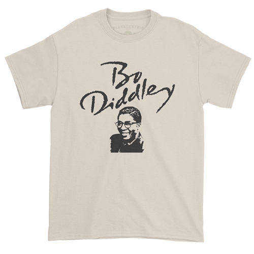 Old School Bo Diddley T-Shirt - Classic Heavy Cotton - classicsand