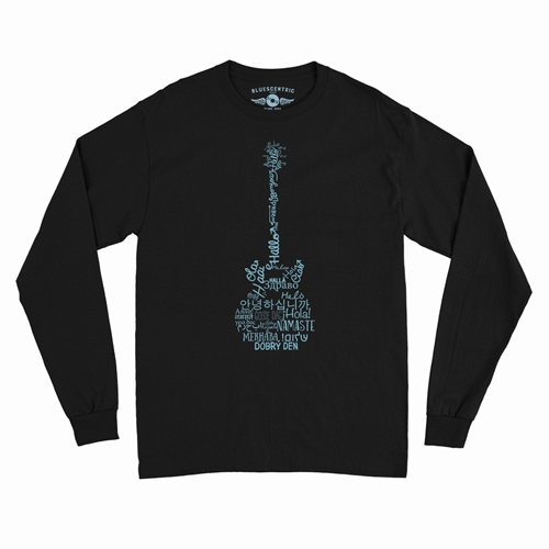 Music is Universal Long Sleeve T-Shirt - longsleeveblack