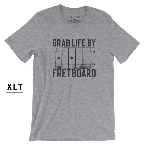 XLT Grab Life by the Fretboard Guitar T-Shirt - Men
