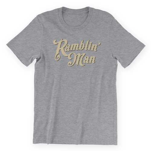Ramblin Man T-Shirt - Lightweight Vintage Style - heatherathletic
