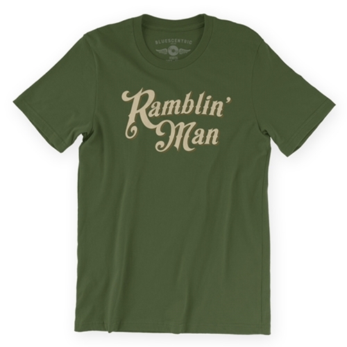 Ramblin Man T-Shirt - Lightweight Vintage Style - vintageolive