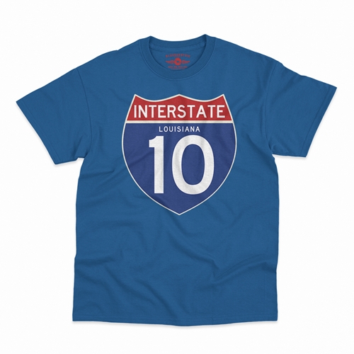 XLT Interstate 10 Louisiana T-Shirt - Men