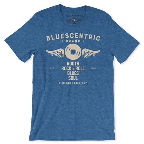 Vintage Style Bluescentric T-Shirt | Branded T-Shirts for Men