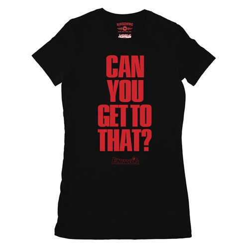 Funkadelic "Can You Get to That?" Ladies T Shirt - Relaxed Fit - ladiesblack