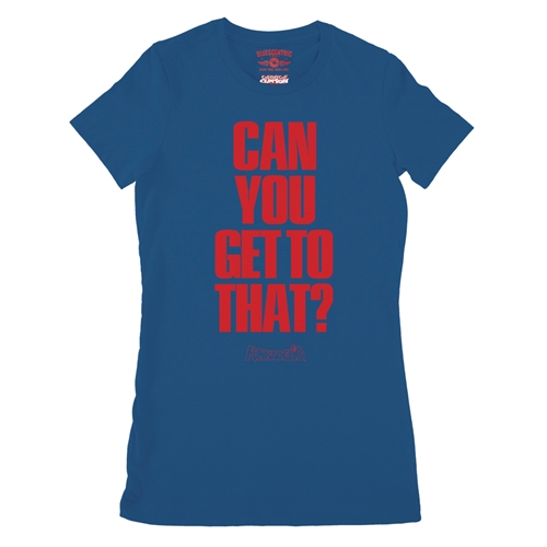Funkadelic "Can You Get to That?" Ladies T Shirt - Relaxed Fit - ladiesblue