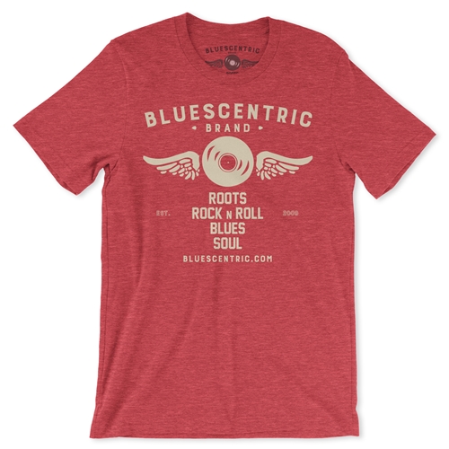 Vintage Style Bluescentric T-Shirt | Branded T-Shirts for Men