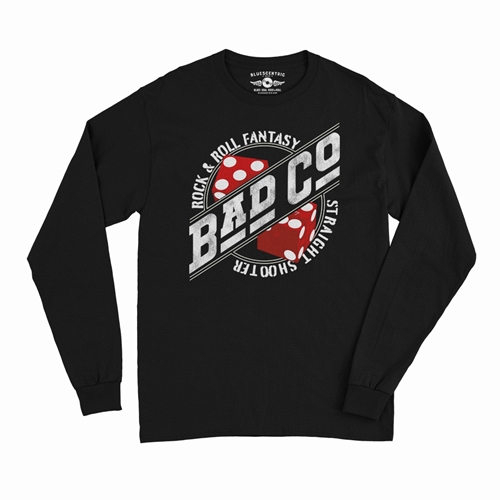 Bad Co Straight Shooter Long Sleeve T-Shirt - longsleeveblack
