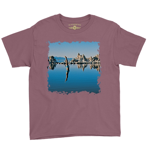 Pink Floyd Diver Youth T-Shirt - Lightweight Vintage Children & Toddlers - youthheathermaroon