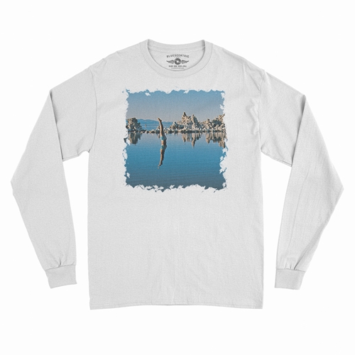 Pink Floyd Diver Long Sleeve T-Shirt - longsleevewhite