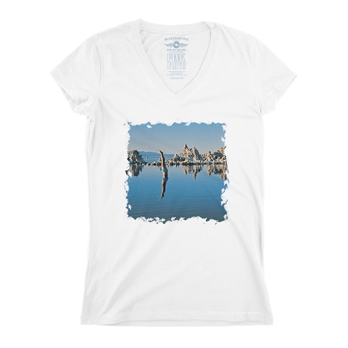 Pink Floyd Diver V-Neck T Shirt - Women