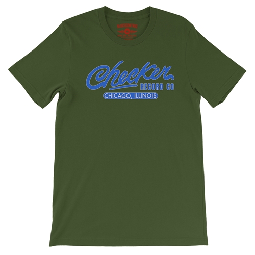 Checker Records Chicago T-Shirt - Lightweight Vintage Style - vintageolive