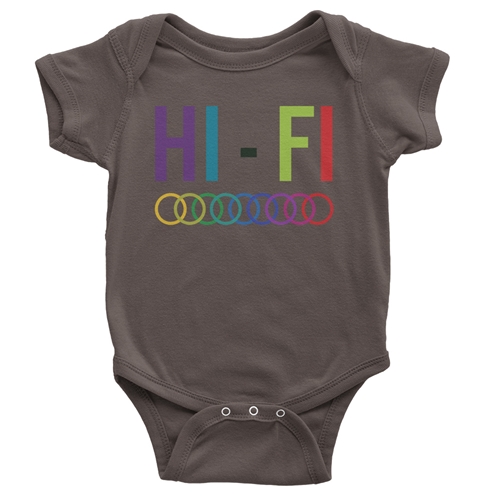 High Fidelity Baby Onesie - babybrown