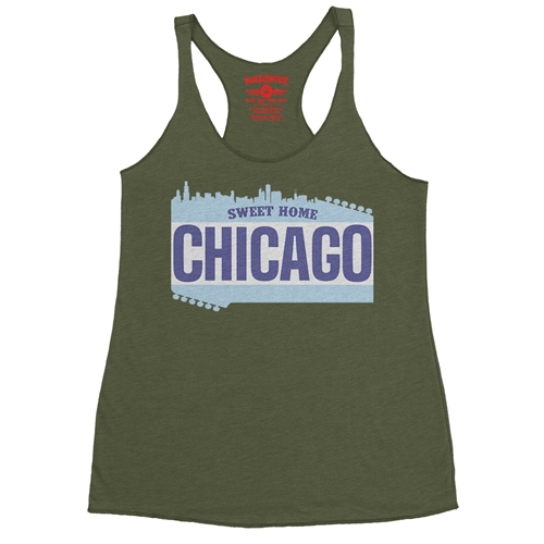 Sweet Home Chicago Racerback Tank - Women