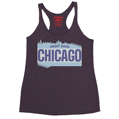 Sweet Home Chicago Racerback Tank - Women