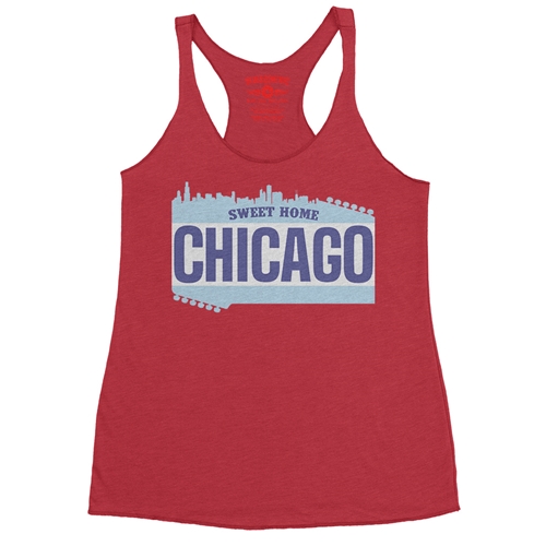 Sweet Home Chicago Racerback Tank - Women