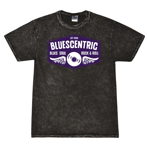 Bluescentric Logo T-Shirt - Black Mineral Wash