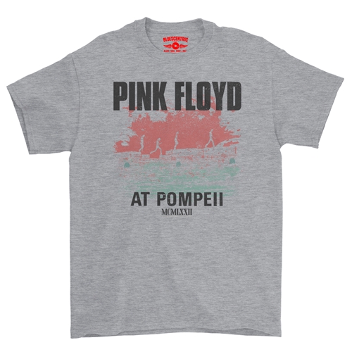Pink Floyd Pompeii T-Shirt - Classic Heavy Cotton - classicathleticheather