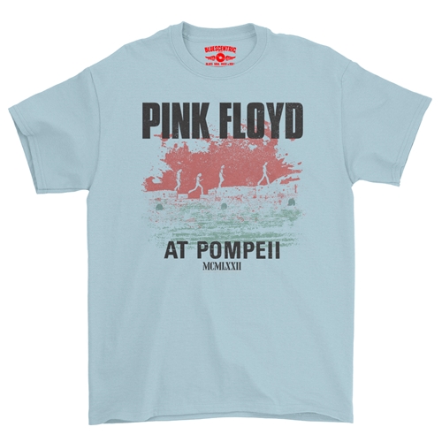 Pink Floyd Pompeii T-Shirt - Classic Heavy Cotton - classiclightblue