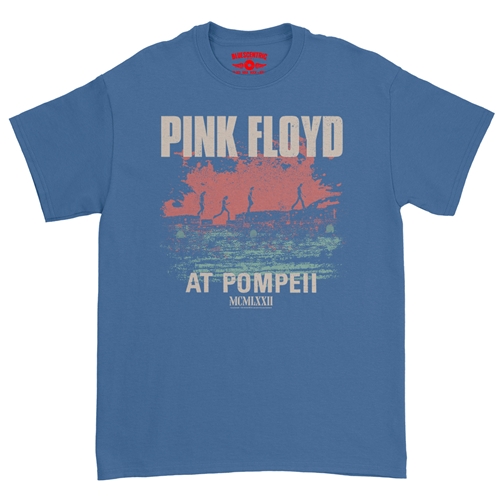 Pink Floyd Pompeii T-Shirt - Classic Heavy Cotton - classicroyalblue