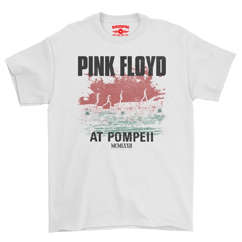Pink Floyd Pompeii T-Shirt - Classic Heavy Cotton - classicwhite