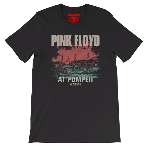 Pink Floyd Pompeii T-Shirt - Lightweight Vintage Style - vintageblack