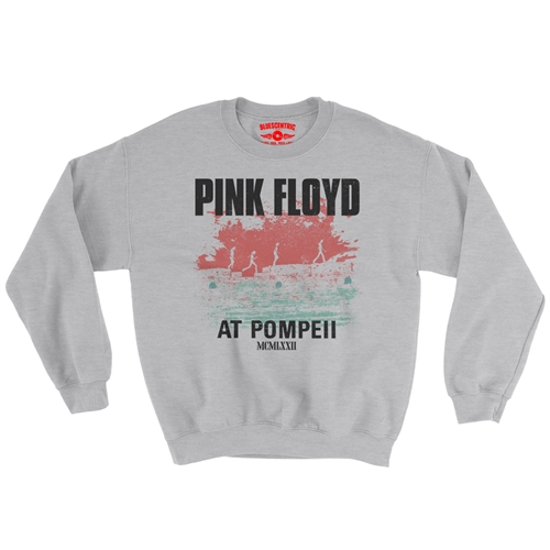 Pink Floyd Pompeii Crewneck Sweatshirt - crewneckathleticheather