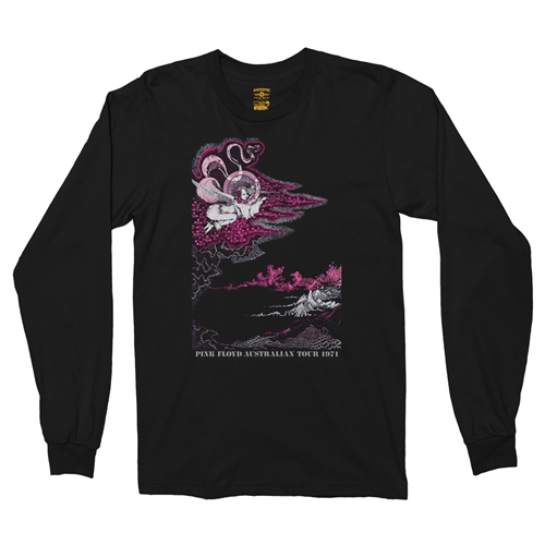 Pink Floyd Australia Long Sleeve T-Shirt - longsleeveblack