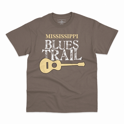 Mississippi Blues Trail T-Shirt - Classic Heavy Cotton - classictaupe